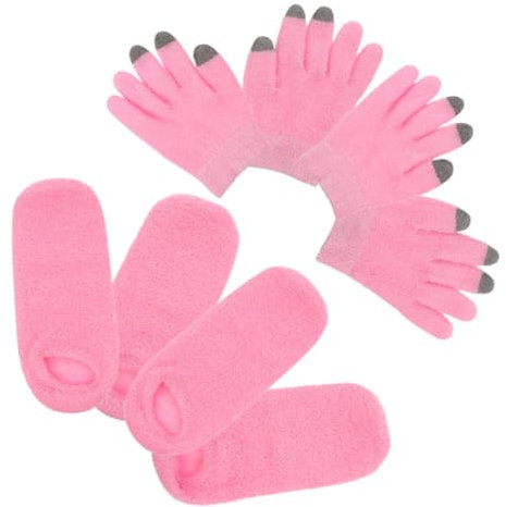 Holibanna Feuchtigkeitssocken Und Handschuhe Für Trockene Hände Und Füße Mit Touchscreen-funktion Bequeme Passform Geeignet Für Verschiedene Aktivitäten