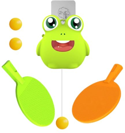 Dörrram bordtennis, interaktiv och rolig justerbar bärbar sportutrustning, bordtennis tränare | för trädgård skola klubb inomhus utomhus träning spel stimulering