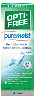 Opti-Free PureMoist Kontaktlinsen-Pflegemittel | Einzelflasche | 1 x 300 ml
