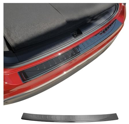 OMAC Ladekantenschutz für VW Tiguan/Allspace 2016-23 Edelstahl Dark Chrom