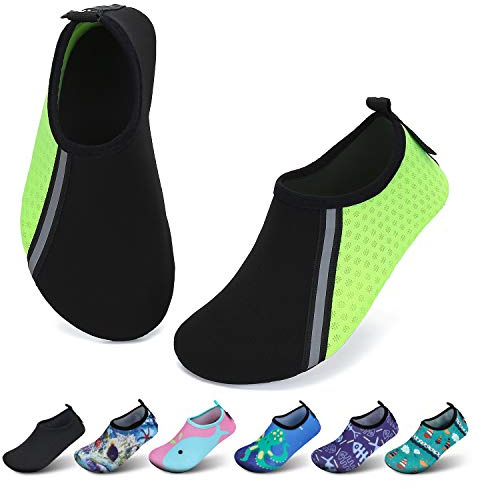 SAGUARO Barnbadskor, flickor, simskor, pojke, snabbtorkande, utomhus, vattenskor, pool, yoga, 21–35 EU