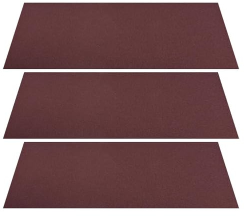Katzen-Nagelfeile, Kratzpapier, 3 Stück, selbstklebendes Hundekratzer-Ersatz-Schleifpapier, Katzen-Nagelfeile, Katzenklo, Kratzeinsatz für Maniküre, Pediküre (50,8 x 25,4 cm)