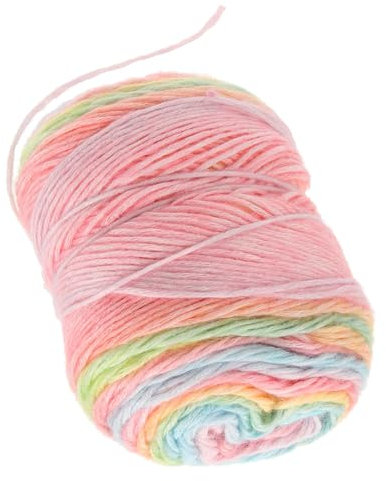 SHINEOFI Gradient for Felting Supple Crochet Yarn Multi-use DIY Cotton Woolen Yarn for Knitting and Crochet Projects