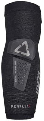 Leatt Unisex – Erwachsene 5025202561 REAFLEX HYBRID Elbow Protector SCHWARZ M