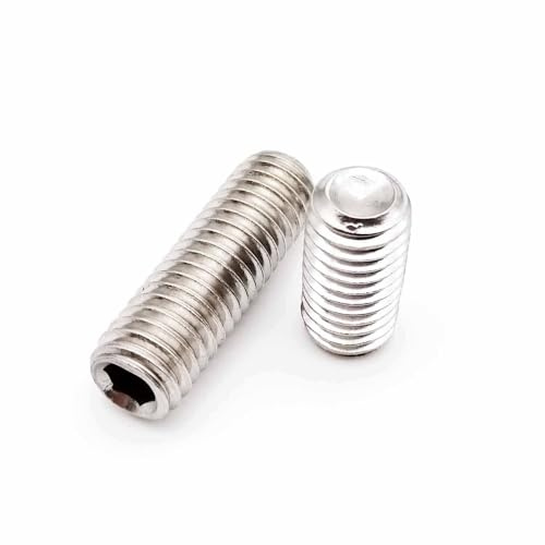 AYYSSM M2 M2.5 M3 M4 M5 M6 M8 DIN916 304 Edelstahl Sechskant Innensechskant Ringschneide Stellschraube Madenschraube(2mm,M2 50pcs)
