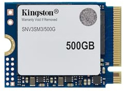 Kingston NV3 NVMe PCIe 4.0 SSD Interno 500GB M.2 2230-SNV3SM3/500G