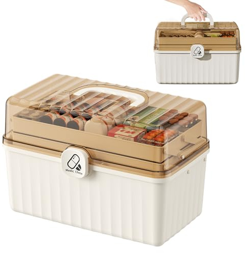 Medicine Box Kit | Medicinsk organisatör | hjälpen-organisatören med