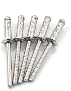Remache de cabeza avellanada acero inoxidable 304 / ciego tambor doble lingli(M4)
