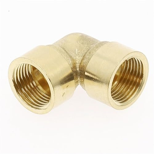 ACVACV Coupleur De Connecteur Raccord Tuyau Coudé en Laiton À 90 Degrés, for La Décoration Meubles, Connecteurs Raccords Tuyaux Coudés(3/4)