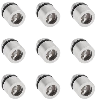 FUNOMOCYA 9pièces Mini Lampe de Poche LED pour Clé ou Bijou avec Piles Léger pour DIY et Éclairage Urgence Couleur Aléatoire