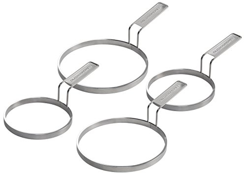 Outdoorchef Grillzubehör, Pfannkuchen Ring Set, silber, 18x6x31,5 cm, 18.212.00