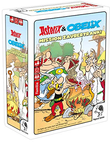 Pegasus Spiele 17290G - Asterix & Obelix, Das kooperative Kartenspiel