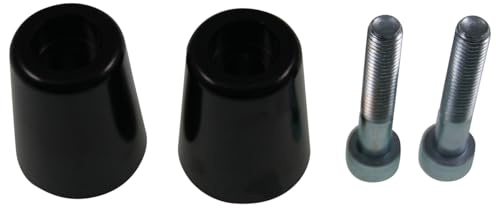 P-W Lenkergewicht Paar, Alu schwarz kompatibel mit diverse Kawasaki Originallenker