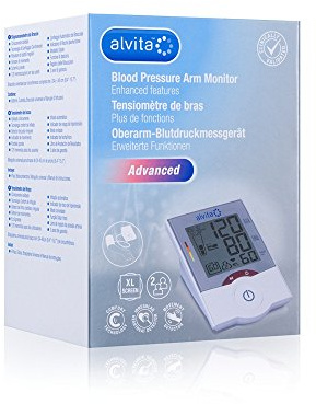 Alliance Healthcare It.Dis.Spa Alvita Sfigmomanometro da Braccio Advance - 750 ml