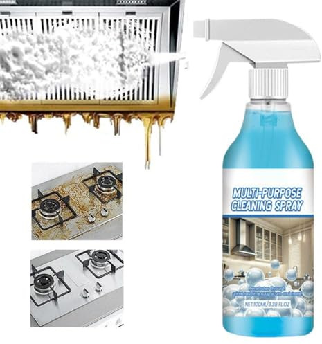 Splash Spray, 2025 New Upgrade Stove Splash Foam Cleaner, Multipurpose Handheld Kitchen Spray for Kitchen, Cabinet, Countertops, Ovens (1 Pcs)