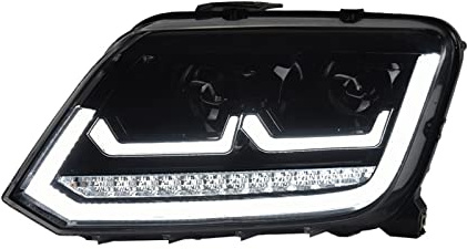 Parti del modello di auto compatibili for VW AMAROK Pick-up 2010-2020 Fari anteriori a LED o allo xeno LED Doppio proiettore FACELIFT