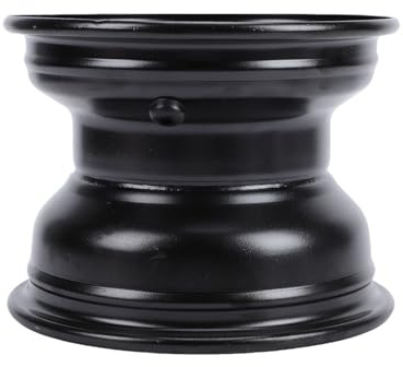 JTLB 18 x 9.5-8 ATV ruota posteriore, rivestimento in acciaio verniciato nero, 4 fori Go Kart cerchione, 8 pollici, Quad Dirt Bike Ride On Mower