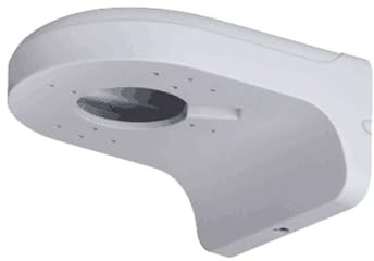 Soporte de pared para cámara domo al aire libre con diseño impermeable y fuerte disipación de calor para cámaras domo PTZ, soporte de aluminio