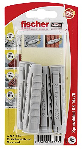 Fischer Spreizdübel SX 14 x 70 K SB-Karte, 097853