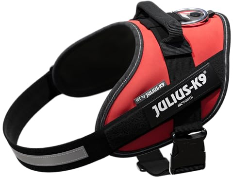 Julius-K9, Pettorina IDC Power, Taglia: M / 0, Colore: Rosso