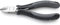 Knipex Elektronik-Seitenschneider mit eingesetzter Hartmetallschneide ESD mit Mehrkomponenten-Hüllen 135 mm 77 02 135 H ESD