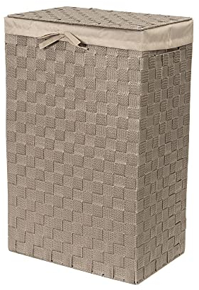 Compactor Wäschekorb Taupe 25 x 38 x H.60 cm