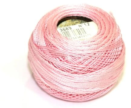 DMC Baumwoll-Perlgarn, Größe 12, 3689, 10-g-Knäuel