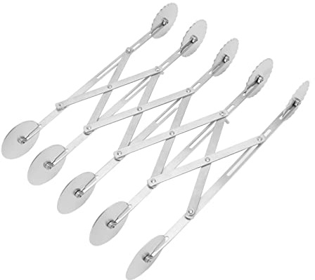 5 hjuls degskärare, rostfritt stål även skärande konditorivaror för choklad för köksbakning