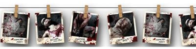 Crime Scene Horror Tatort Halloween Girlande 274cm