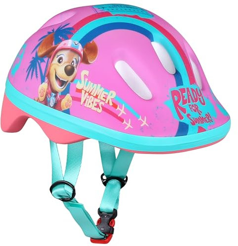 Paw Patrol Skye Liberty Kinderfahrradhelm, Mädchen, rosa, verstellbar 44-48 cm (Rosa)