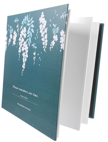 Pressblüten Aufbewahrungsalbum aus Papier für Trockenblumen und Blätter | Loser Blätterhalter für Fotoalben, Pflanzenproben Sicher Verstauen und Leicht Entnehmen, Blumen Buch