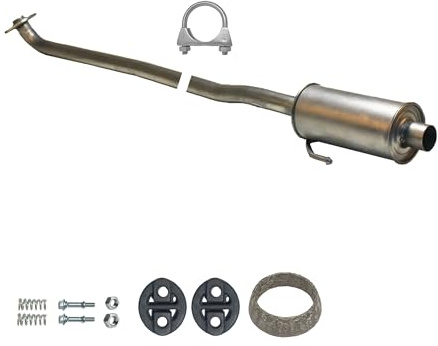 Ferroz Ersatz für Mittelschalldämpfer für Toyota Corolla Verso 1.6i & 1.8i 16V ab. Bj. 2004-,
