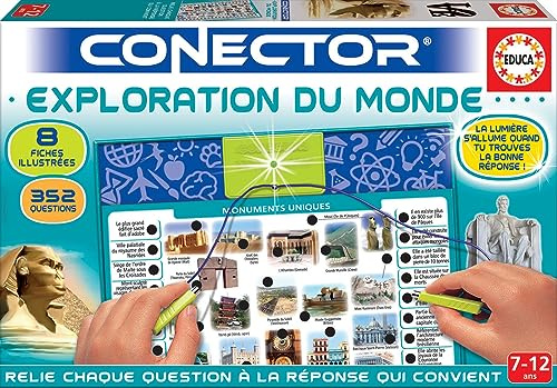 Educa - Jeu de Questions-réponses | Quiz éducatif Enfant | Apprendre Le Monde et Ses Merveilles | À partir de 7 Ans (17582)