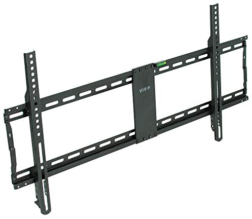 VIVO Ultra Heavy Duty TV Wall Mount for 43 to 90 inch Screens, Large Fixed Mount, Fits up to 800x400mm VESA, Black, MOUNT-VW090F