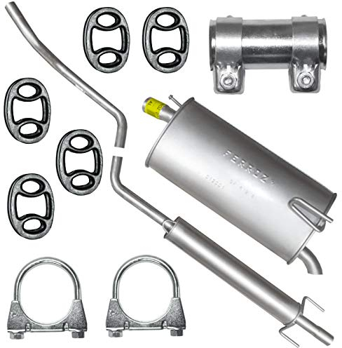 Adamot Auspuffanlage Schalldämpferset Auspuff für Opel Meriva A 1.4i 16V 1.6i 1.6i 16V