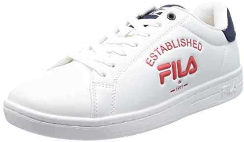 FILA Herren Crosscourt 2 NT Logo Sneaker, Navy Red, 40 EU