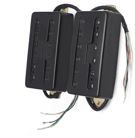 Schwarze Messingabdeckung für E-Gitarre, Humbucker-Tonabnehmer, Coil-Split-Tonabnehmer, exquisite Teile Ersatzteile Für E-Gitarren-Tonabnehmer