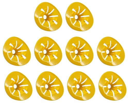 Tuxxjzm Acchiappasole per vespe, calabroni | 10 pezzi acchiappamosche a forma di – Trappola riutilizzabile per vespe, acchiappamosche per, calabroni per terrazza, casa, interni ed esterni