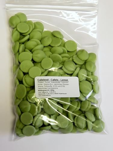 200g Schoko Callets Lemon - Kuvertüre