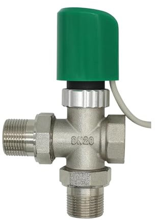 DEYIN 230V Normalerweise offen, normalerweise geschlossen, elektrischer thermischer Antrieb for Fußbodenheizung, Heizkörper, thermostatisches Dreiwegeventil DN15-32(NO DN25)