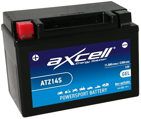 AXCELL Batterie 12V YTZ14S GEL passend für KTM 1190 Adventure R ABS 2013-2016