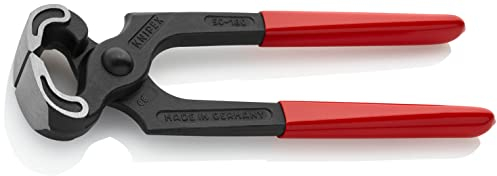 KNIPEX 50 01 180 Carpenters' Pincers black atramentized plastic coated 180 mm Multicoloured