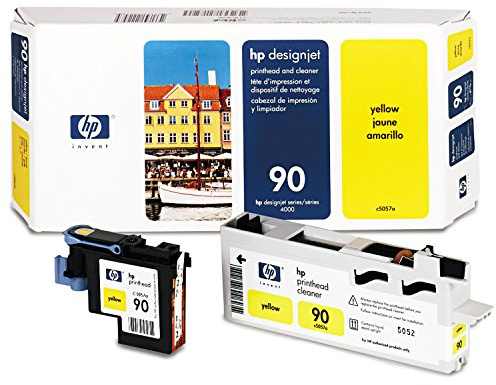 HP Limpiador de Cabezales de impresión y Cabezal de impresión DesignJet 90 Amarillo C5057A