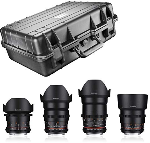 Samyang Videoobjektiv – DSLR Shooter Set Canon EF svart