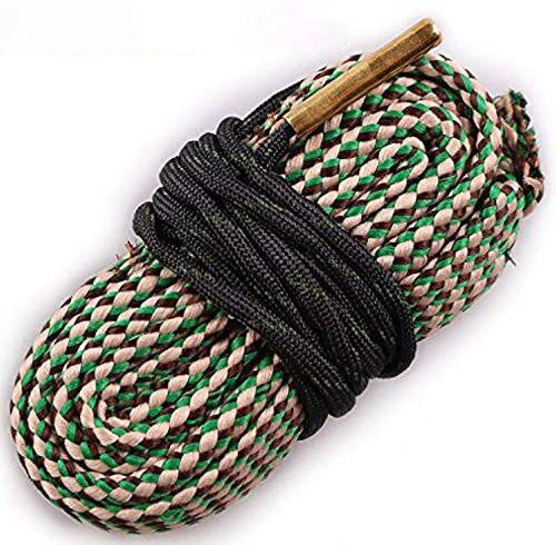 Fayelong Bore Snake Cleaner. 17. 22. 40. 50. 308. 380 Cal 6, 7, 9mm Calibro 12 20 28 410 GA Corda per Pulizia di Fucile, per Pulizia di Carabine, Pistole, Fucili da Caccia