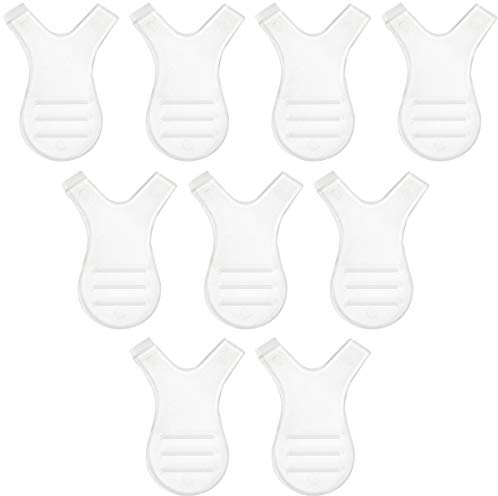 30 Stk Y Form Wimpernbürste, Silikon Pfropfen Wimpern Bürste, Y-Form Lash Lifting Kamm, Dauerwelle Lockenwickler Pinsel für Wimpernverlängerung Aufräumen Verpflanzen, Make-up