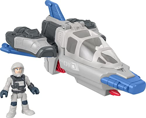 Fisher-Price Imaginext - Buzz LightyearXL-01 Esploratore dell'Iperspazio, set con navicella spaziale giocattolo e personaggio snodato, Giocattolo per Bambini 3+ Anni, HGT32