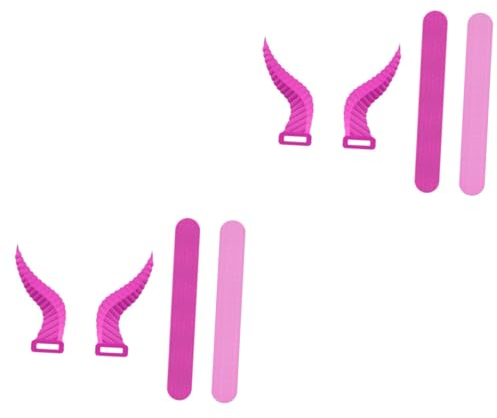 UKCOCO 2paare Horn-Dekorationen Für Kopfhörer Aus Silikon Kreative Zubehörteile Für Gaming Und Cosplay Leicht Bequem Und Wiederverwendbar Für Partys Und Esports