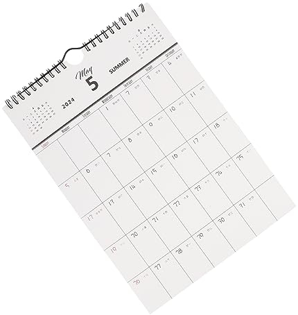 SEWACC Familien-wandkalender 2023–2024 Monatlicher Hängekalender Für Zuhause Spiralbindung