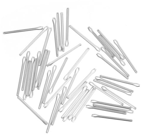 WESIEVYA 1000pcs Cotter Pin Tool for Watchband Repair Steel Splits Pin Assortment Watch Kit